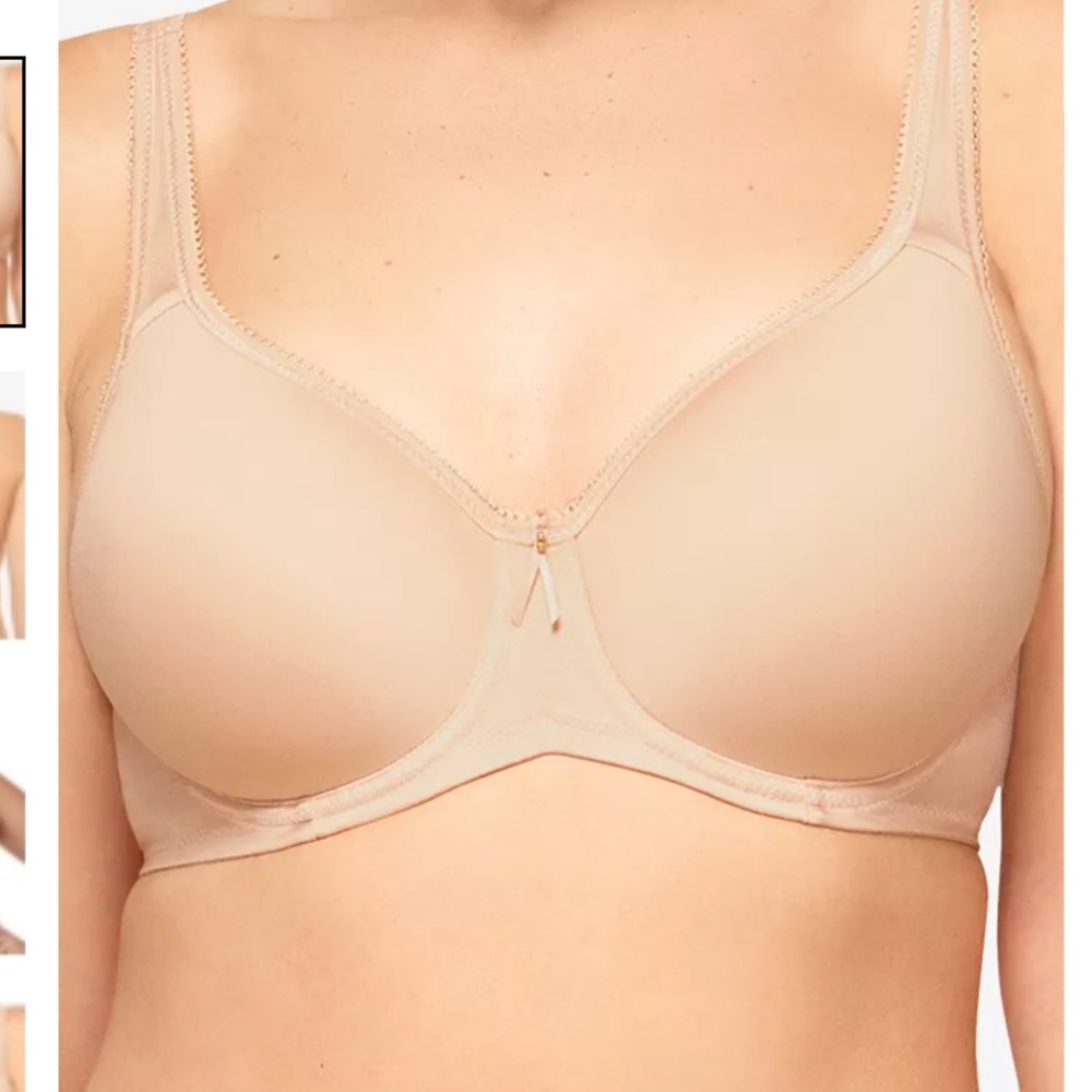 Wacoal t-shirt bra size 38D, nude